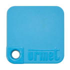 Urmet - Badge DESFire EV3 bleu, sécurisé, étanche IP68 et antichoc IK10.