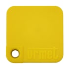 Urmet - Badge DESFire EV3 jaune, sécurisé, étanche IP68 et antichoc IK10.