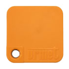 Urmet - Badge DESFire EV3 orange, sécurisé, étanche IP68 et antichoc IK10.