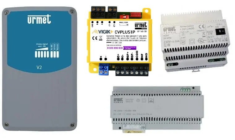 Urmet - Pack pour platine D83 lect plat. Tel2Voice pour appels et MAJ. Abo T2V requis.