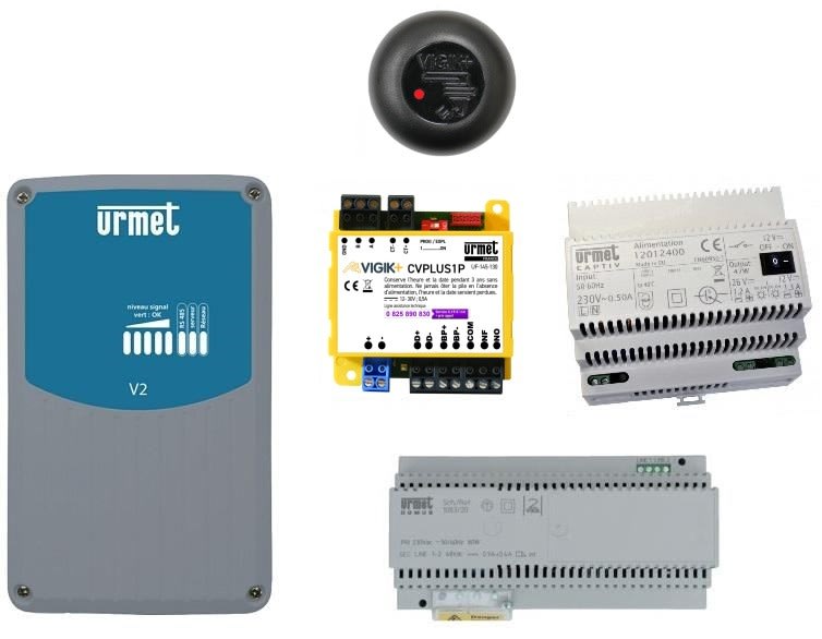 Urmet - Ce produit est Pack T2V T25 1P Vigik+ Ssabo pour systèmes URMET