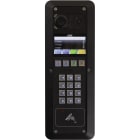 Urmet - Platine vidéo à défilement 2VOICE graphique Lecteur plat Vigik+ Zamac noir