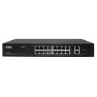 Urmet - Switch POE+ 16 ports avec 2 ports RJ45 UPLINK