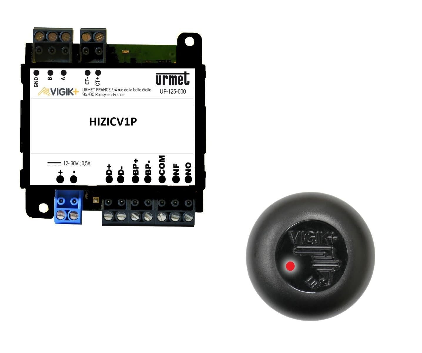 Urmet - Kit Vigik+ : centrale HIZICV1P + lecteur T25PLUS, sécurité renforcée