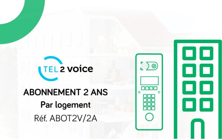 Urmet - Abonnement T2V 2 Ans / Logement