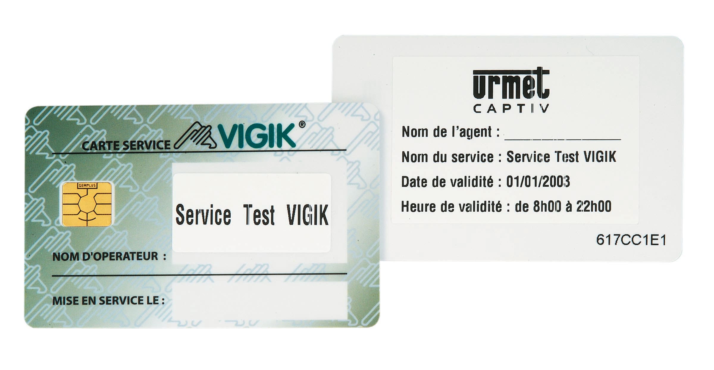 Urmet - Ce produit est Kit De Test Vigik pour systèmes URMET
