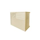 Decoclim - DECOCLIM cache clim alu ivoire c. large Dim int : H 950 x L 1100 x P 550-700 mm