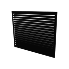 Decoclim - DECOCLIM face dos alu noir large