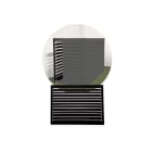Decoclim - DECOCLIM face dos alu noir medium