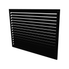 Decoclim - DECOCLIM face dos alu noir medium