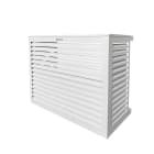Decoclim - DECOCLIM cache clim alu blanc medium Dim int : H 835 x L 1050 x P 510-660 mm