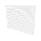 Decoclim - DECOCLIM face dos alu blanc medium