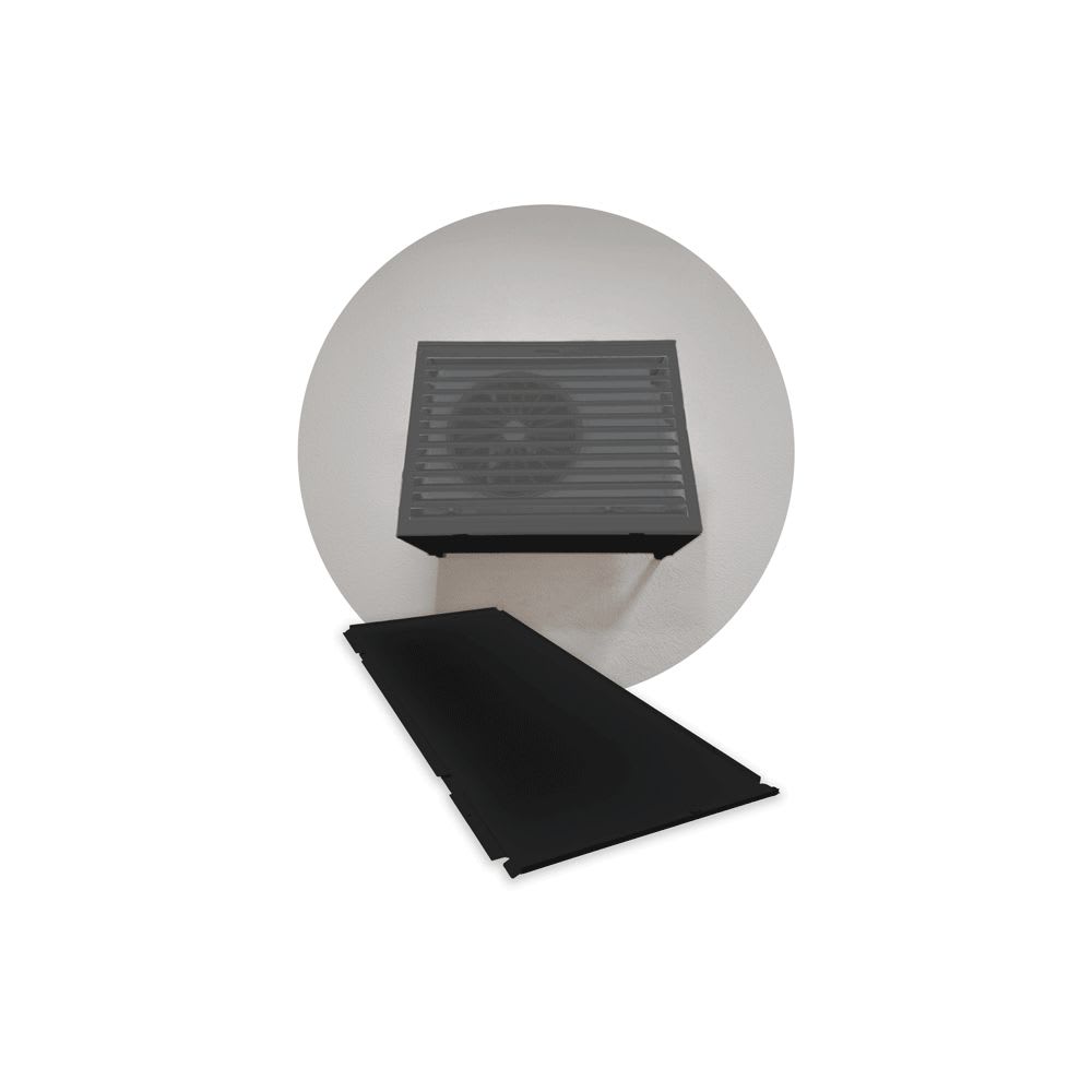 Decoclim - DECOCLIM sous-face alu noir large
