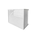 Decoclim - DECOCLIM cache clim alu blanc small Dim int : H 680 x L 900 x P 450-600 mm