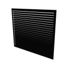 Decoclim - DECOCLIM face dos alu noir XL