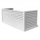 Decoclim - DECOCLIM cache clim alu gris c. Opt.XXL Dim int : H 500 x L 1310 x P 650-800 mm