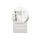 Decoclim - DECOCLIM face dos alu gris c. option XXL