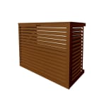 Decoclim - DECOCLIM cache clim alu b.argile medium Dim int : H 835 x L 1050 x P 510-660 mm