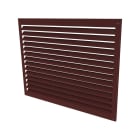 Decoclim - DECOCLIM face dos alu b.rouge medium