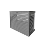Decoclim - DECOCLIM cache clim alu g.pouss. small Dim int : H 680 x L 900 x P 450-600 mm