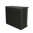 Decoclim - DECOCLIM cache clim alu G.T.D'Om XL Dim int : H 1200 x L 1310 x P 650-800 mm