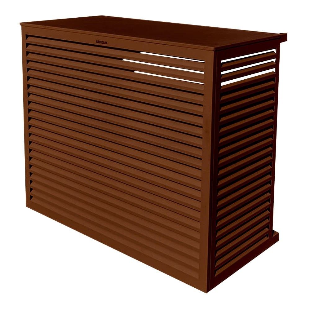 Decoclim - DECOCLIM cache clim alu b.rouge XL Dim int : H 1200 x L 1310 x P 650-800 mm