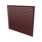 Decoclim - DECOCLIM face dos alu b.rouge XL