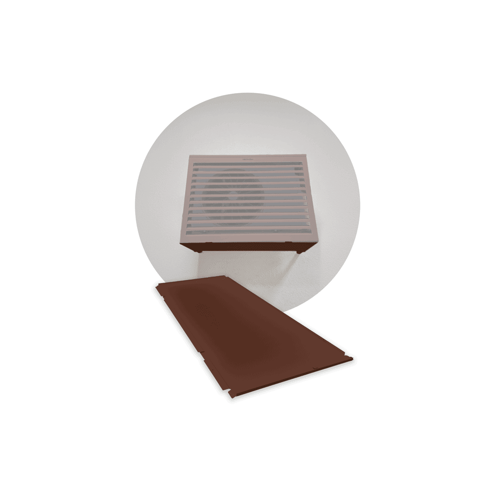Decoclim - DECOCLIM sous-face alu b.rouge XL et option XXL
