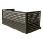 Decoclim - DECOCLIM cache clim alu G.T.D'Om Opt.XXL Dim int : H 500 x L 1310 x P 650-800 mm