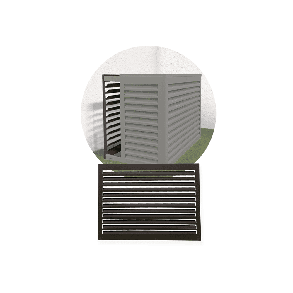 Decoclim - DECOCLIM face dos alu G.T.D'Om option XXL