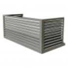Decoclim - DECOCLIM cache clim alu g.pouss. Opt.XXL Dim int : H 500 x L 1310 x P 650-800 mm