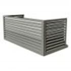 Decoclim - DECOCLIM cache clim alu g.pouss. Opt.XXL Dim int : H 500 x L 1310 x P 650-800 mm