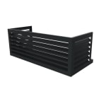 Decoclim - DECOCLIM extension h. alu anth. medium Dim int : H 400 x L 1050 x P 510-660 mm