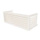 Decoclim - DECOCLIM extension h. alu crème medium Dim int : H 400 x L 1050 x P 510-660 mm