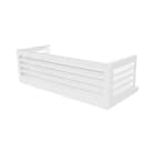Decoclim - DECOCLIM extension h. alu blanc small Dim int : H 300 x L 900 x P 450-600 mm