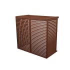 Decoclim - DECOCLIM cache clim bois XL Dim int : H 1170 x L 1250 x P 610 mm