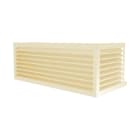 Decoclim - DECOCLIM extension h. alu ivoire XL Dim int : H 500 x L 1310 x P 650-800 mm
