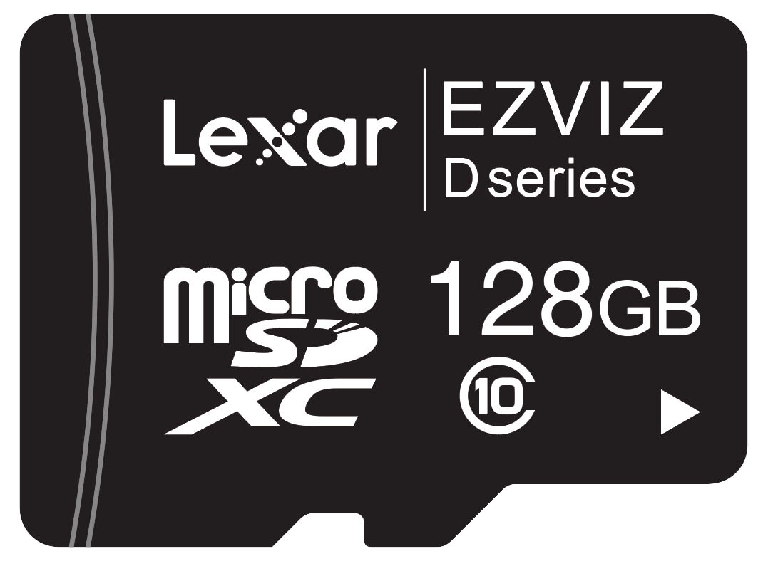 EZVIZ - Carte MicroSD intelligente-128Go-Prise en charge des appareils EZVIZ