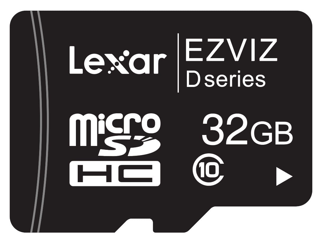 EZVIZ - Carte MicroSD intelligente-32Go-Prise en charge des appareils EZVIZ
