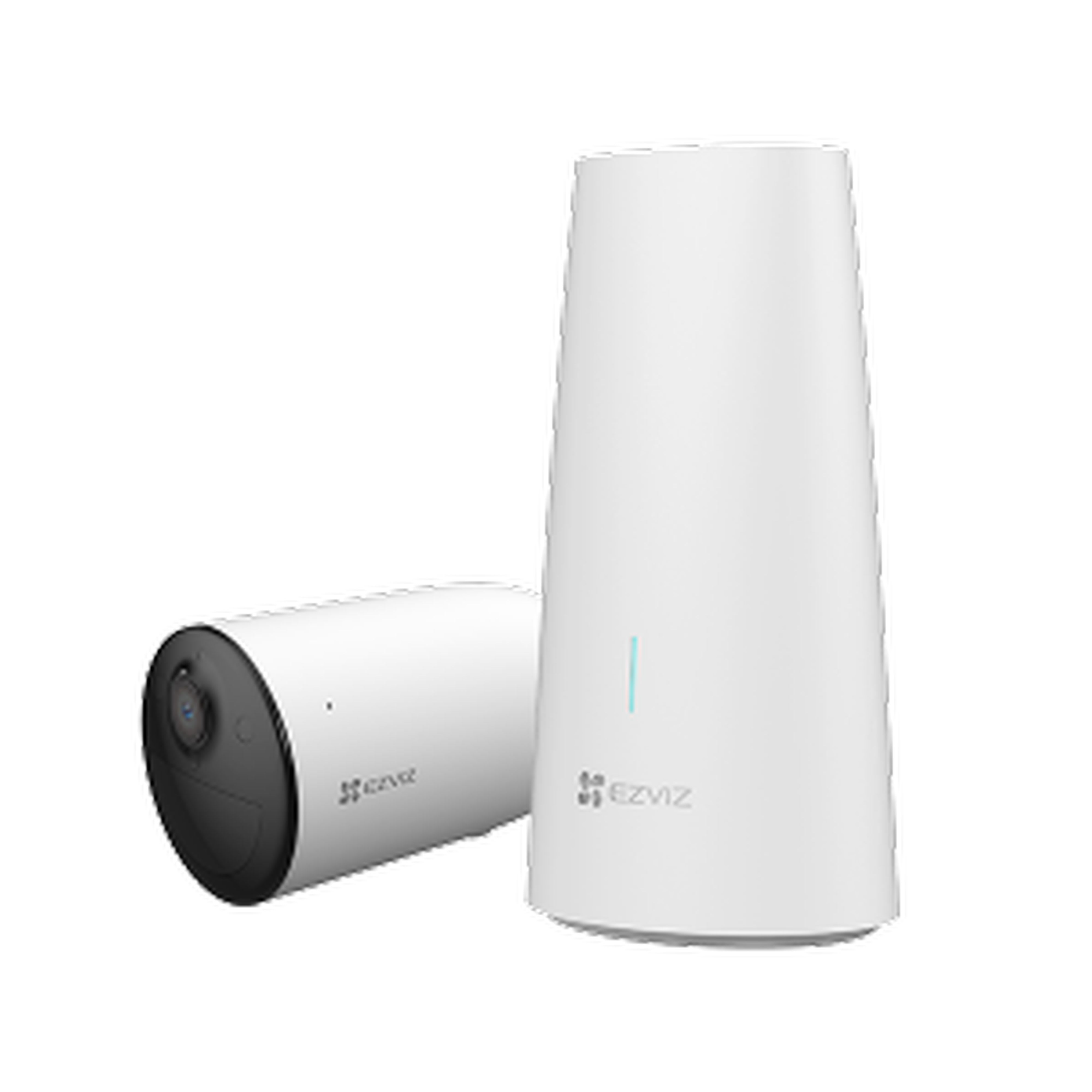 EZVIZ - Kit d'une caméra sur batterie 3MP + HUB-Longue distance de signal (jusqu'à 320m)