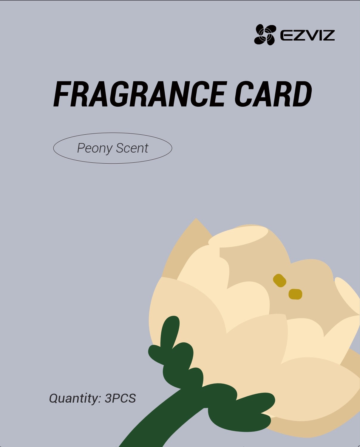 EZVIZ - RH2 Carte parfumée*3 - maintenez les meilleures performances de nettoyage