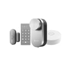 EZVIZ - Kit serrure connectée DL01 Pro clavier/Lecteur badge+contact de porte+passerelle
