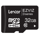 EZVIZ - Carte MicroSD 32GB - lecture 90Mo/s/écriture 20-50Mo/s/imperméable et résistant