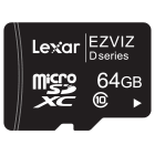 EZVIZ - Carte MicroSD 64GB - lecture 90Mo/s/écriture 20-50Mo/s/imperméable et résistant
