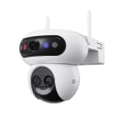 EZVIZ - H90f - Caméra Wi-Fi/RJ45 à triple objectif 5 MP avec double rotation motorisée