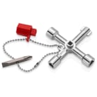 KNIPEX - Profi-Key Clé pour systèmes de fermeture standard - 76mm - Poignées longues