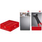 KNIPEX - Présentoir de comptoir vide pour 10 pinces coupantes de devant 200mm - 68 01 200