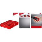 KNIPEX - Présentoir de comptoir pour 10 outils coupe-gaines + dénudage - 90 22 02 SB