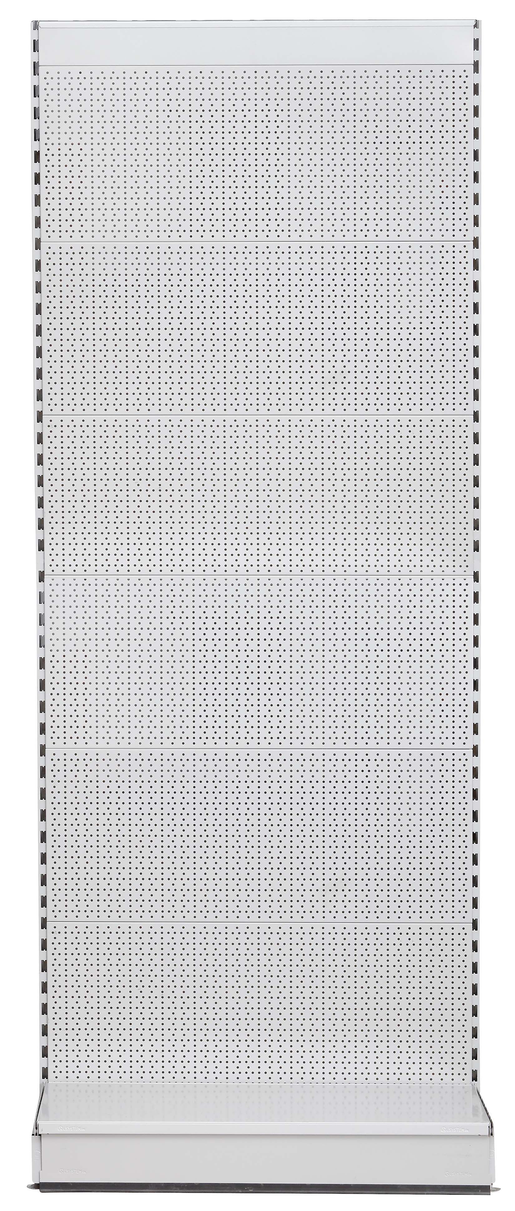 KNIPEX - Présentoir avec paroi perforée, enseigne lumineuse, vide 1250mm x 2200mm