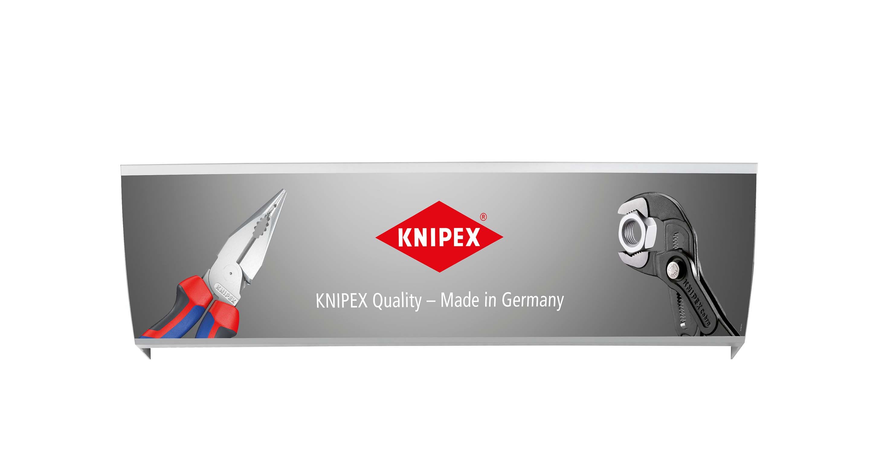 KNIPEX - Enseigne lumineuse adaptable sur les parois perforées - 1000 x 200 x 400mm